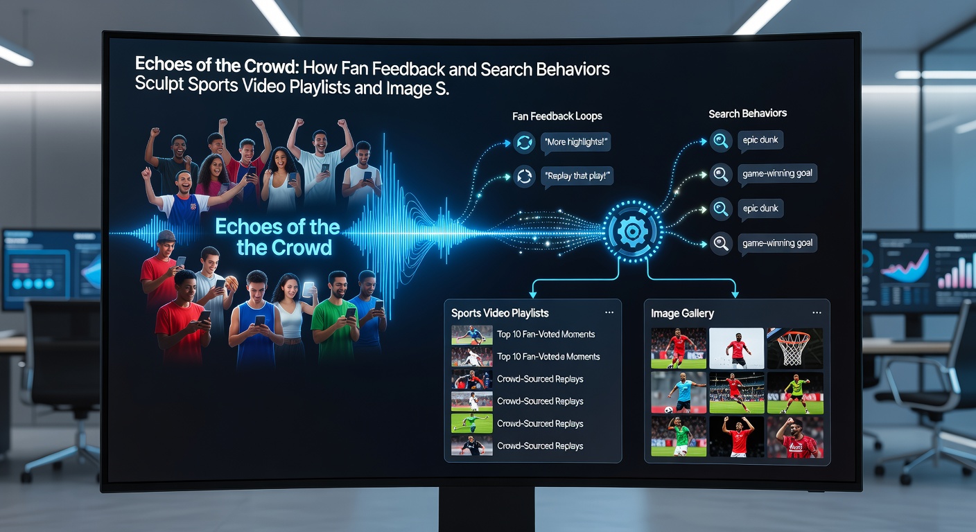 Data visualization dashboard displaying spikes in search terms for basketball highlights alongside comment sentiment graphs and rising playlist metrics