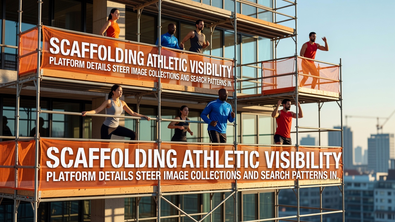 Detailed view of search pattern flows connecting athletic images to video highlights on a sports platform